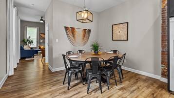 House, Multiple Beds, Patio, City View | Dining