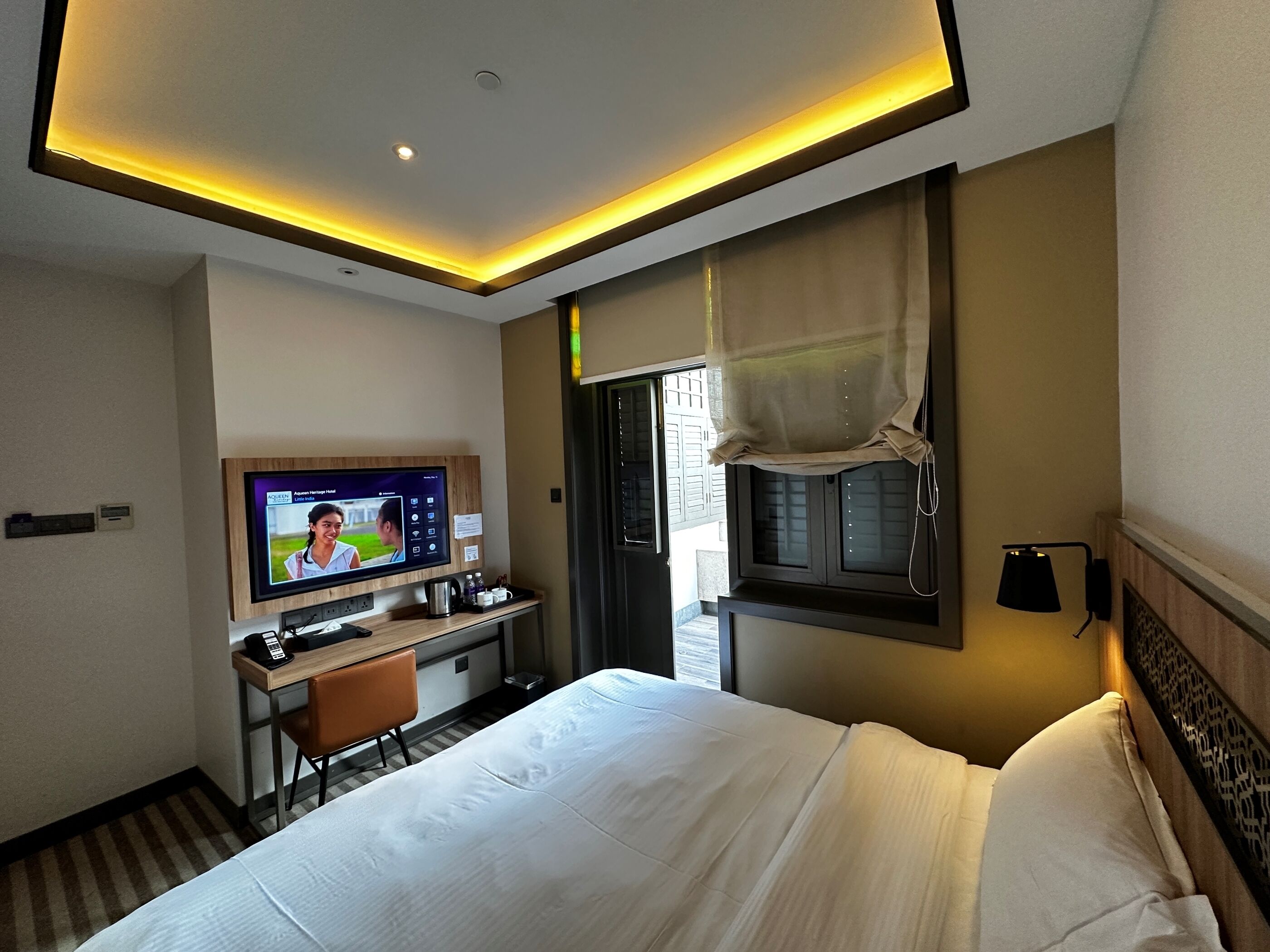 Courtyard Room | Caja fuerte, escritorio, tabla de planchar con plancha y wifi gratis