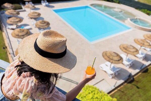 Pool - Studio with air conditioning, balcony and pool (Peschiera del Garda)