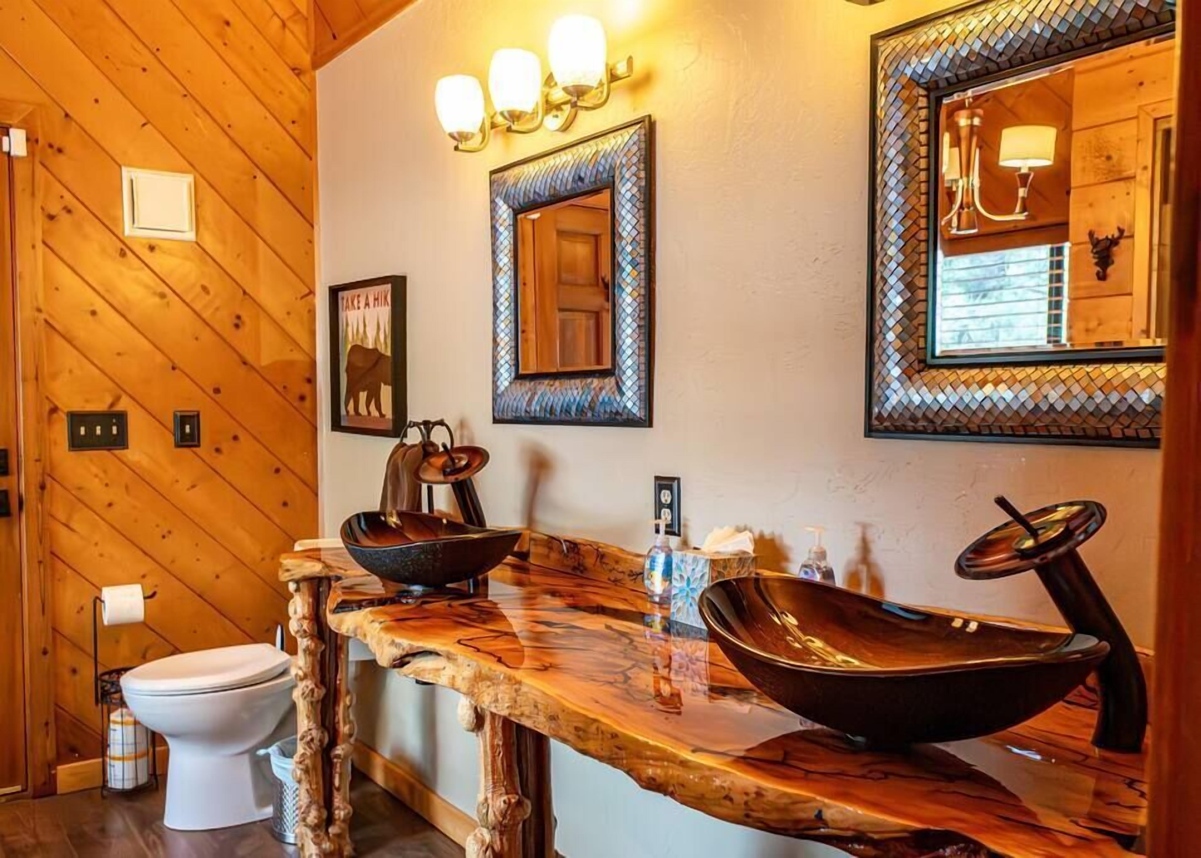 Bathtub, hair dryer, towels, soap