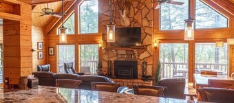 The Lodge-Large Cabin, 17 Acres | Playground | Forest Access