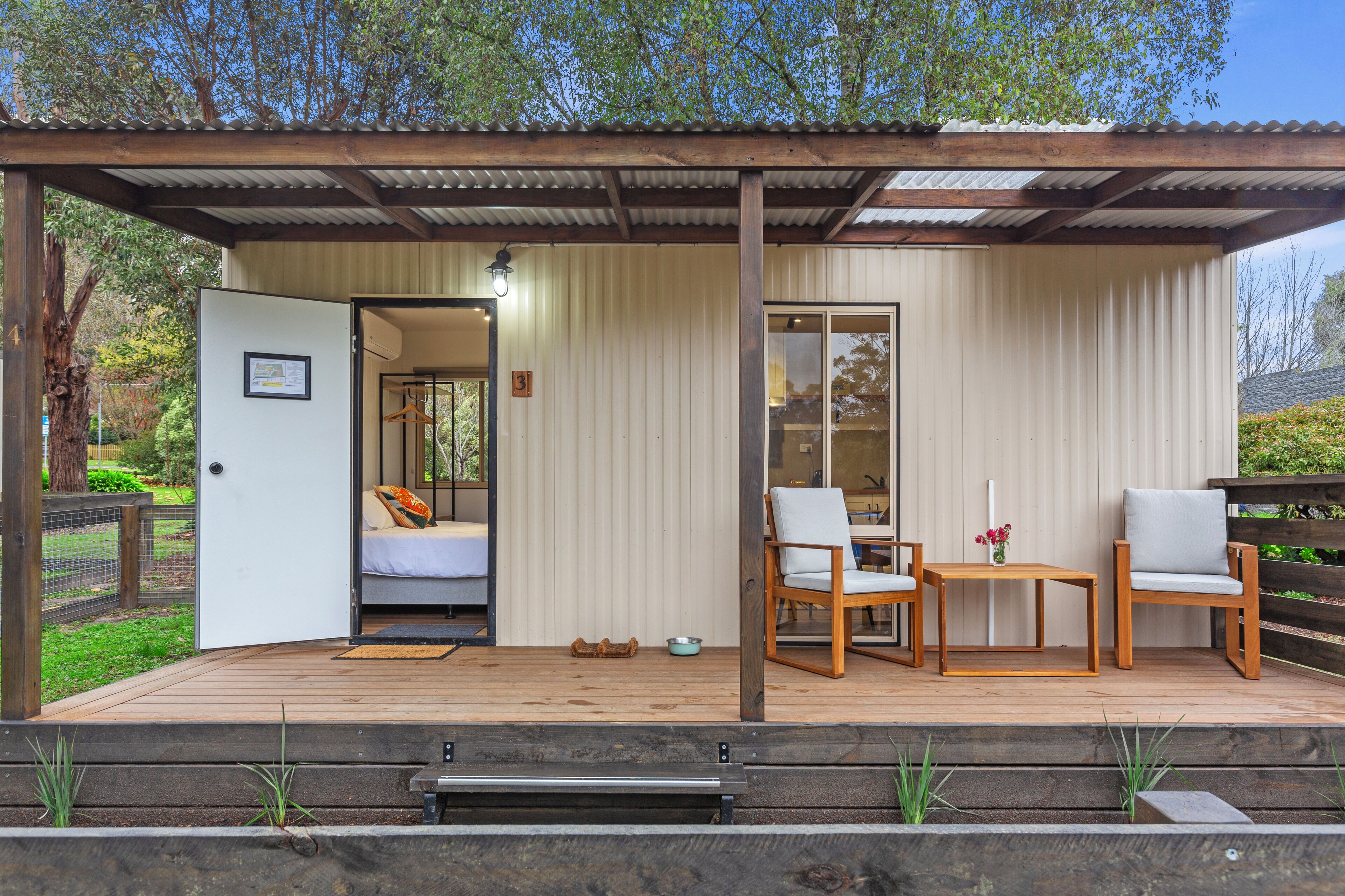 Standard Cabin, 1 Double Bed, Patio | Terrace/patio