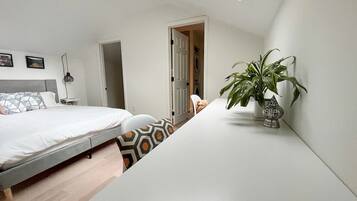 1 soverom, strykejern/-brett, wi-fi og sengetøy