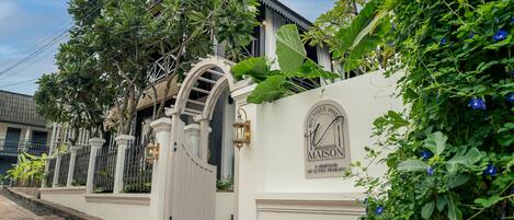 Façade de l’hébergement