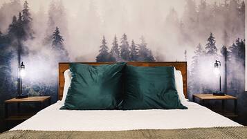 6 bedrooms, iron/ironing board, travel crib, WiFi