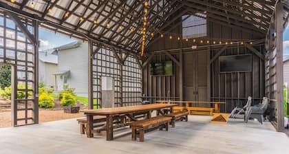 River Rocks Friends Gather Here