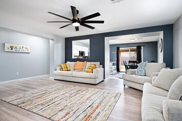 Spacious Living Room with plenty of seating
