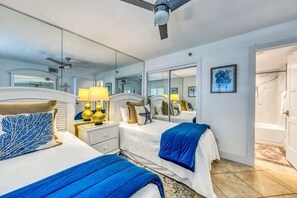 2 عدّة غرف نوم ومكواة/لوح كي وواي فاي مجانًا وملاءات أسرّة