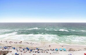 Beach nearby - 14th-Floor 2BR Condo With Gulf Views, Balcony and Heated Pool Access (Santa Rosa Beach)