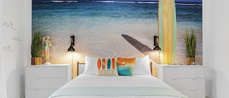 4 عدّة غرف نوم ومكواة/لوح كي وواي فاي مجانًا وملاءات أسرّة