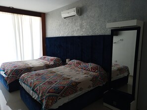 5 chambres, fer et planche à repasser, lit parapluie, Wi-Fi gratuit