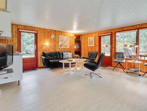 TV, peis og DVD-spiller