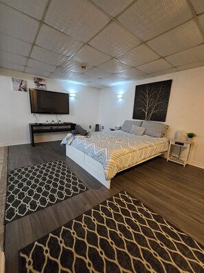 1 bedroom, iron/ironing board, free WiFi, bed sheets - Spacious, Pet Friendly Basement Apartment  (Milton)