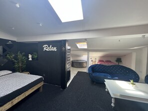 1 soverom, strykejern/-brett, wi-fi og sengetøy