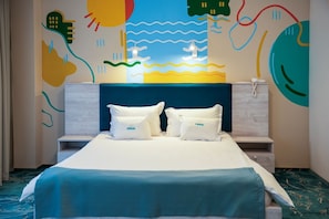 Double Room, Mobility Accessible | Minibar, desk, laptop workspace, soundproofing