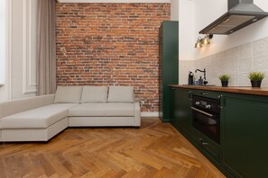 Living room - Strzelecka Apartment by Renters Prestige (Kraków)