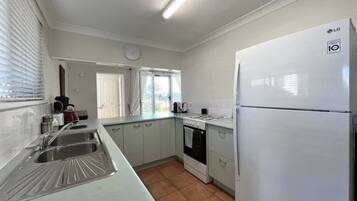 Microwave, oven, stovetop, toaster