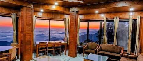 Casa Arhan Luxury Penthouse 7BHK w/ Roof | Living area | 32-inch flat-screen TV with cable channels