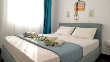 1 soverom, strykejern/-brett, wi-fi (inkludert) og sengetøy