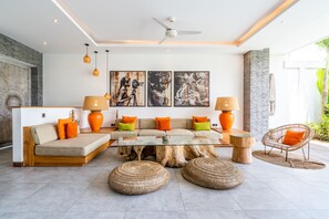 Luxury Villa | Living area - Flores Villa by Betterplace (Canggu)