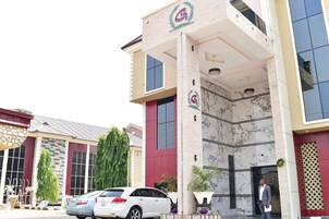 Fassade der Unterkunft