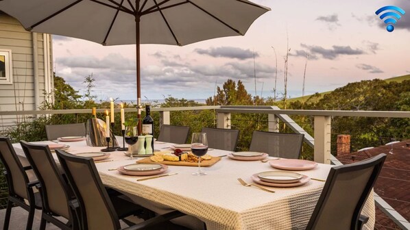 Udendørs spisemuligheder