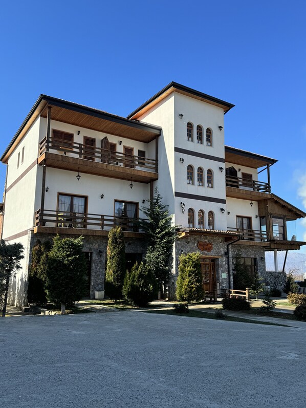 Façade de l’hébergement