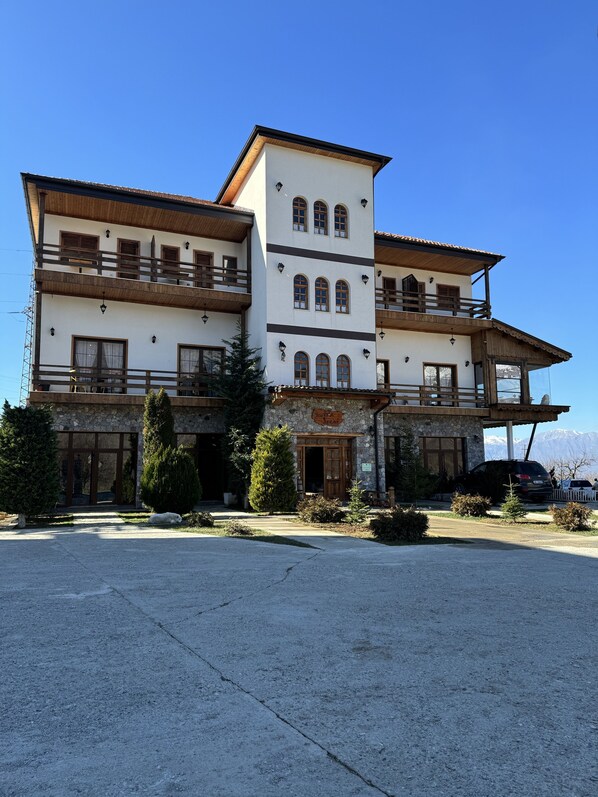 Fachada del alojamiento