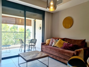 Apartamento, 2 quartos, sacada | Vista da sacada
