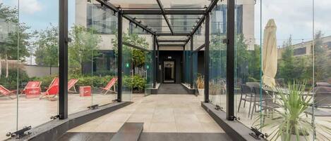 Enceinte de l’hébergement