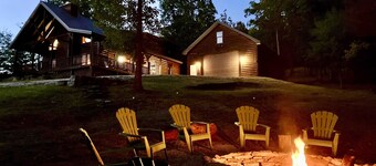 Secluded Hot Tub Cabin |Pond|Game Room|Forest view