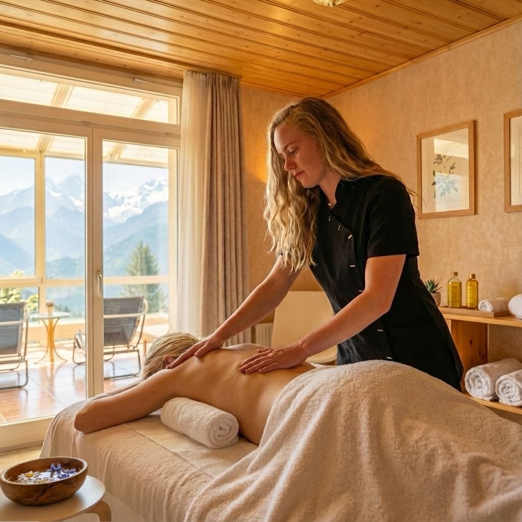 Bastu och massage- och behandlingsrum