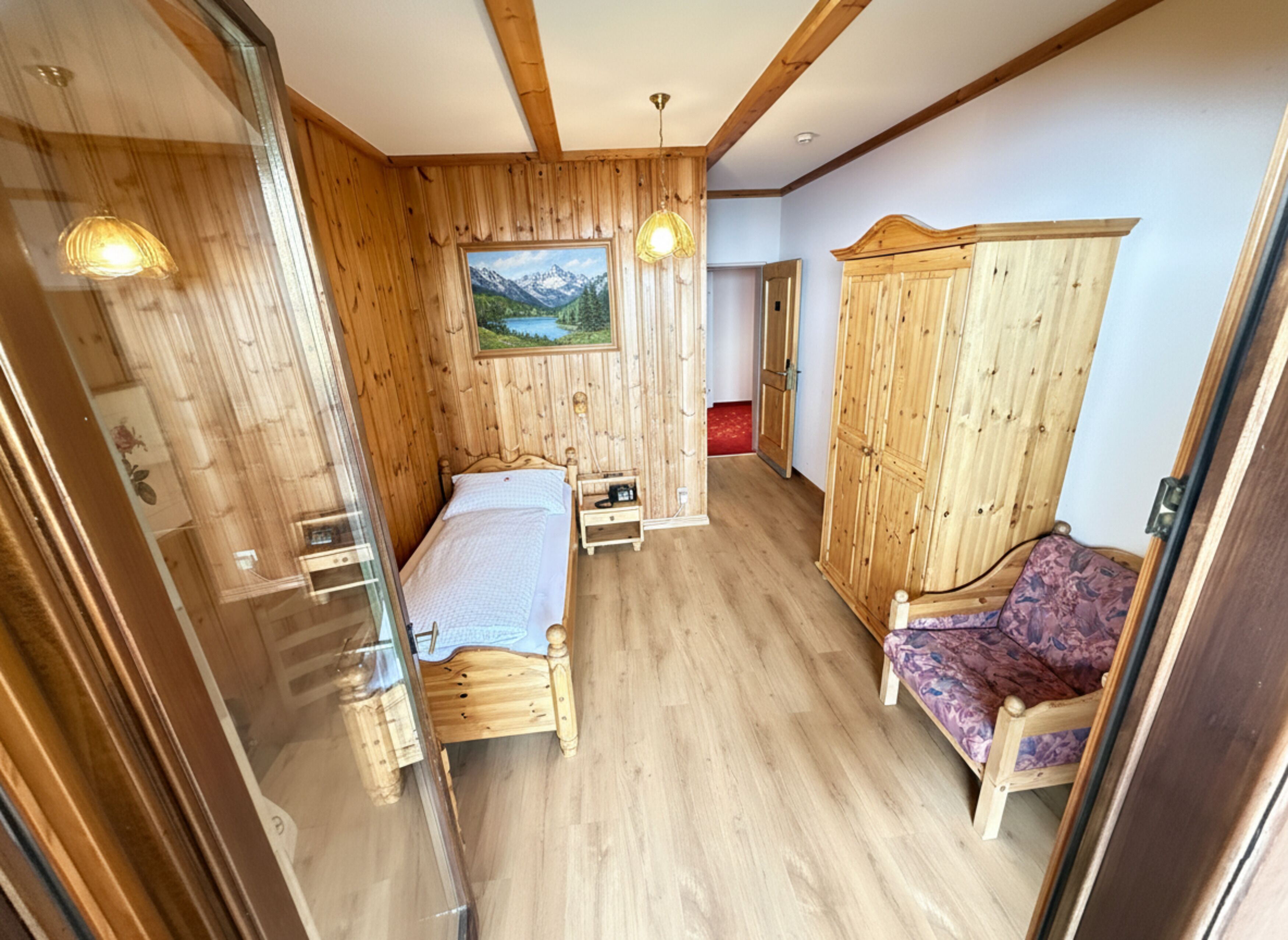 Kamar Single Panorama | Seprai katun Mesir, seprai premium, dan tempat tidur Select Comfort