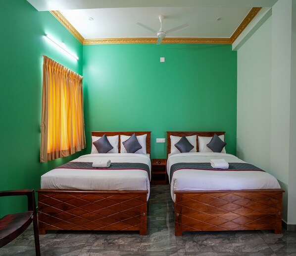 غرفة ديلوكس | 1 غرفة نوم وملاءات من القطن المصري وأغطية فراش متميزة ومكتب