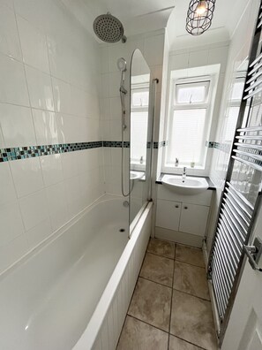 Towels, soap, toilet paper