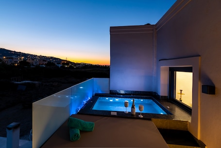 Penthouse exclusivo, hidromasaje | Balcón