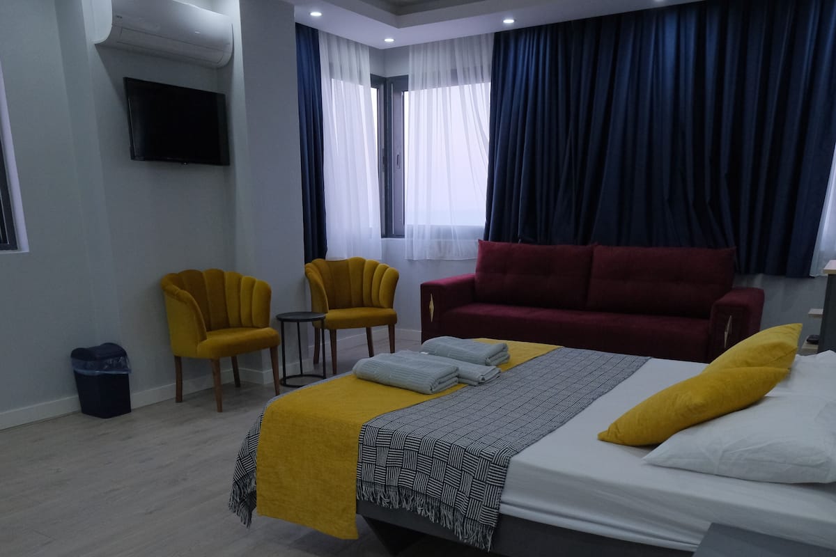 Chambre Luxe, vue mer | Literie de qualité supérieure, Wi-Fi gratuit, draps fournis