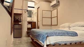 1 Schlafzimmer, Bügeleisen/Bügelbrett, kostenloses WLAN, Bettwäsche