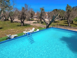 Seasonal outdoor pool