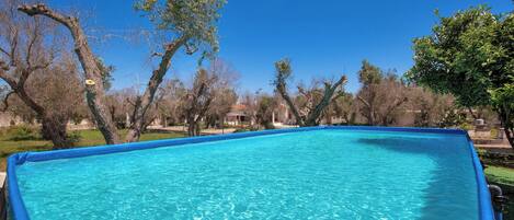 Seasonal outdoor pool