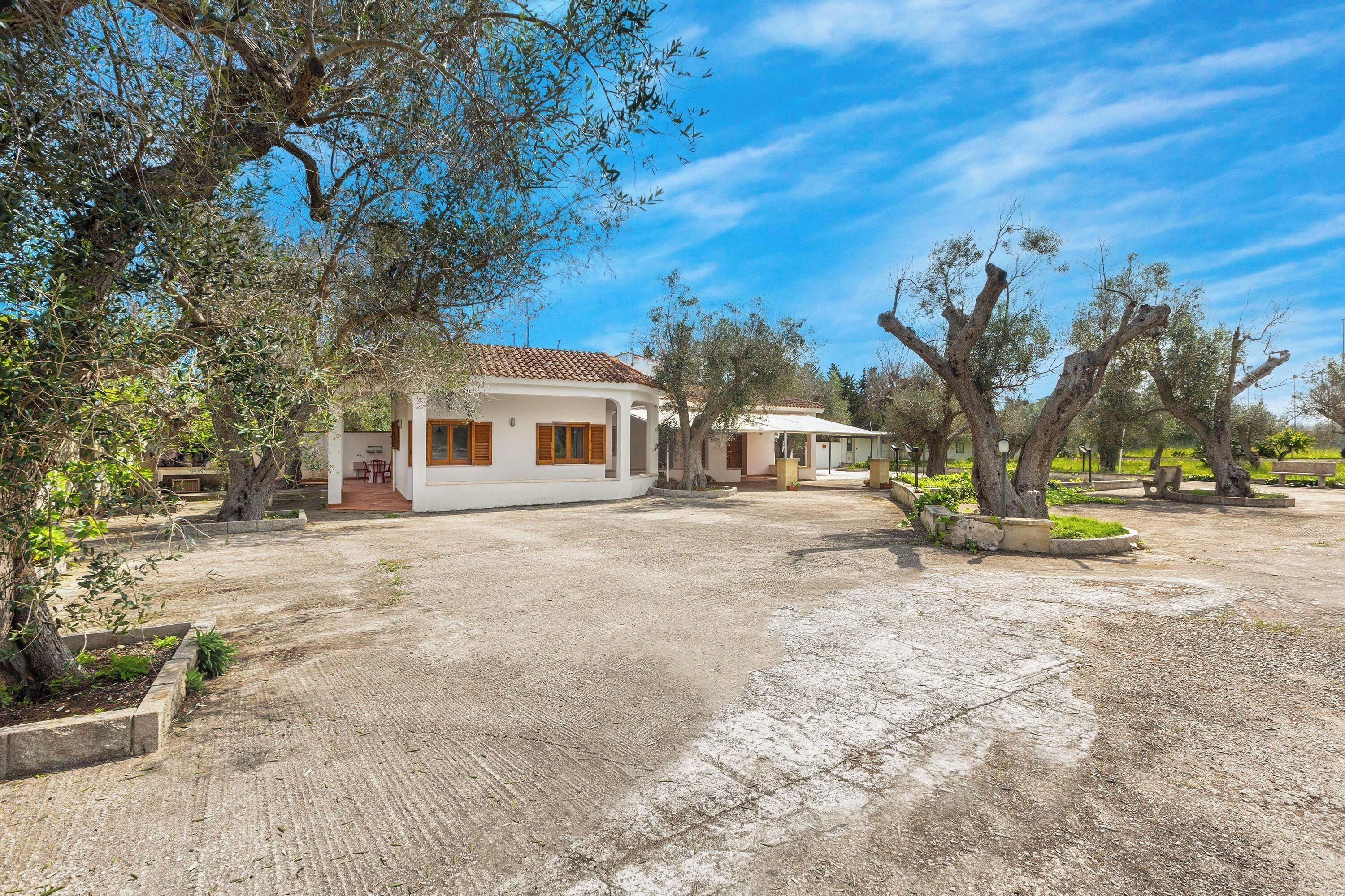 Façana frontal de l'allotjament