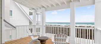 Seaside Siesta a luxury beachfront home steps away from the southern coast