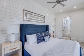 3 bedrooms, iron/ironing board, WiFi, bed sheets
