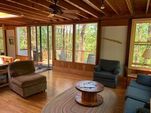 Interior - Contemporary Cottage in the woods of Wellfleet (CS0023) (Wellfleet)