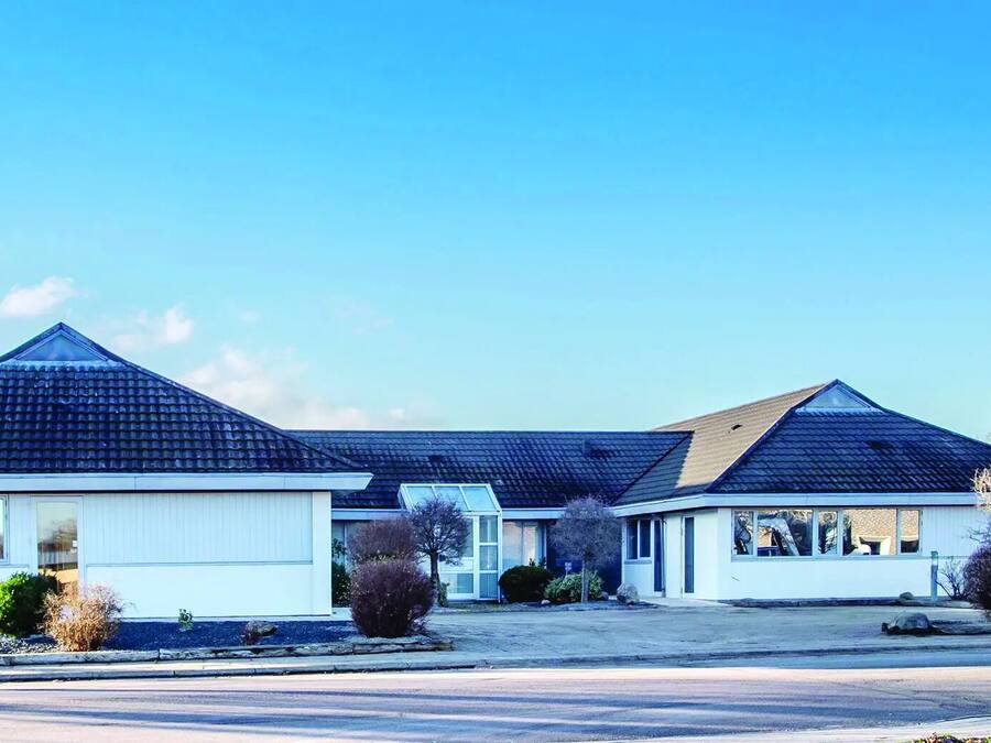 Front of property – evening/night