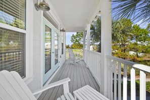 Terrace/patio - Beauty & The Beach in Seacrest Beach, Florida! (Inlet Beach)