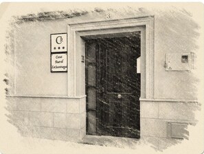 Fachada de la propiedad