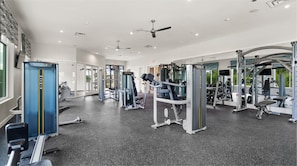 Fitnessbereich