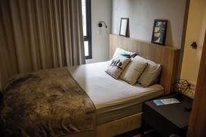 1 soverom, strykejern/-brett, wi-fi og sengetøy