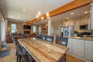 Dining - Chic Lakefront Retreat w/ Dock, Hot Tub & Fire Pit (McHenry)